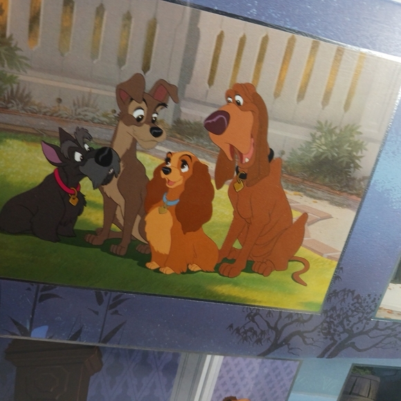 Disney Lady & The Tramp Exclusive  Lithograph Portfolio UNOPENED - Picture 3 of 5
